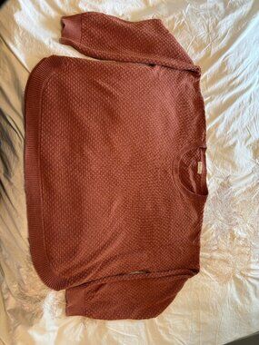 Tradlands 100% cotton Jude sweater XXL (2X) in Sepia